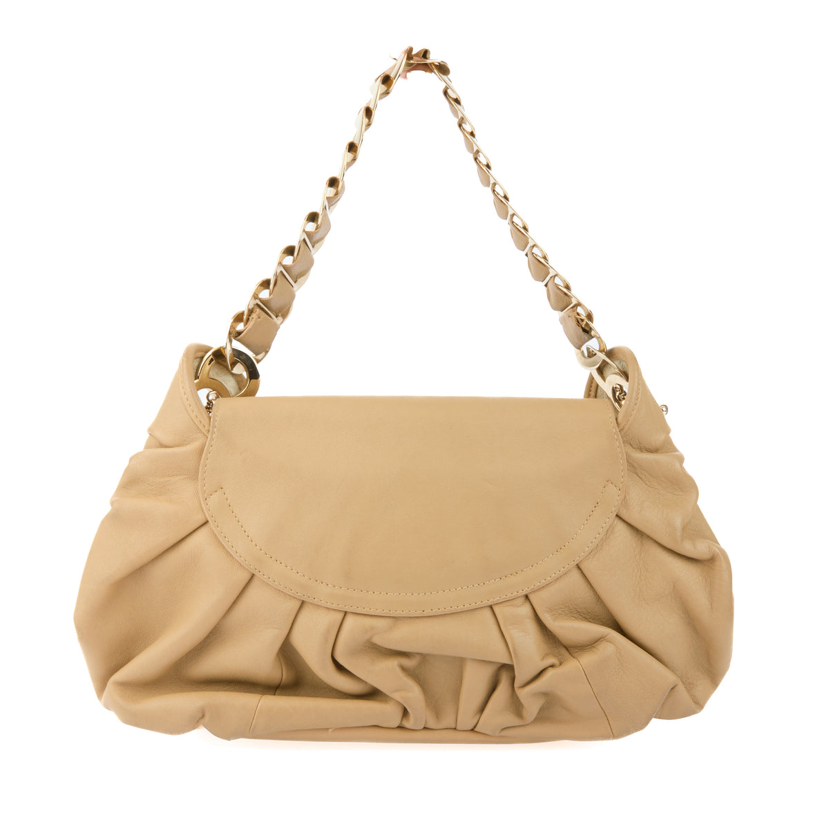 DIOR - Sac à main Jazz Club cuir beige - Handbag
