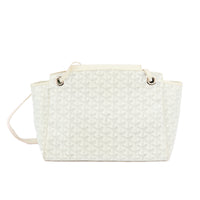 GOYARD - Sac cabas Rouette toile blanche - Handbag