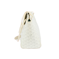 GOYARD - Sac cabas Rouette toile blanche - Handbag