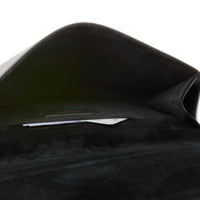 SAINT LAURENT - Pochette Chyc cuir noir - Handbag