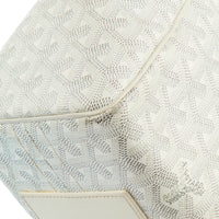 GOYARD - Sac cabas Rouette toile blanche - Handbag