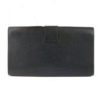 SAINT LAURENT - Pochette Chyc cuir noir - Handbag