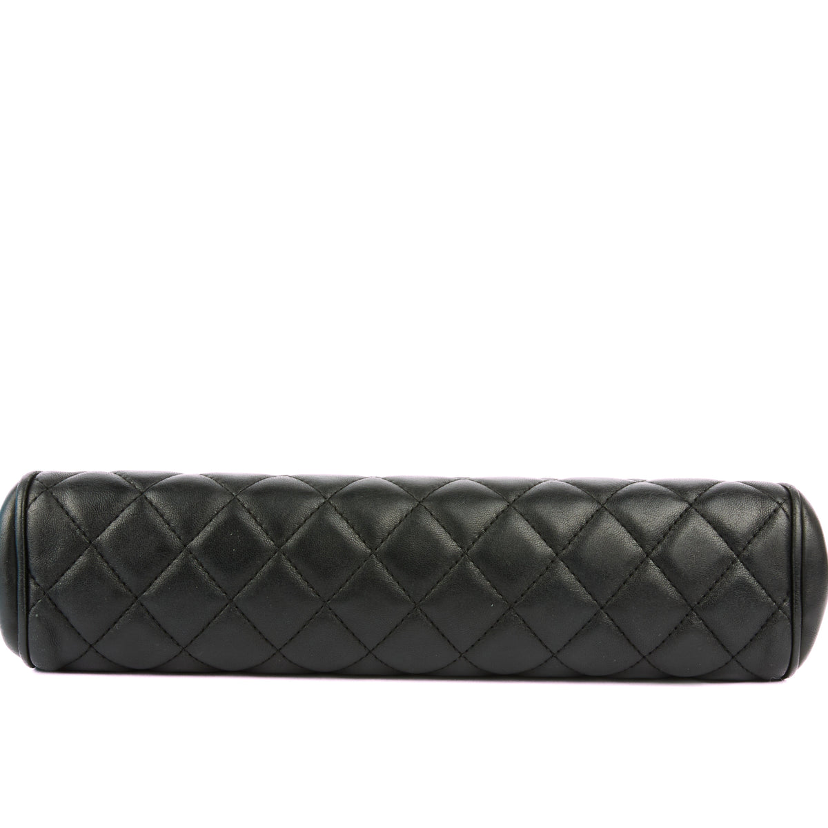CHANEL - Sac bandoulière Fold Up Again Flap matelassé cuir noir - Handbag