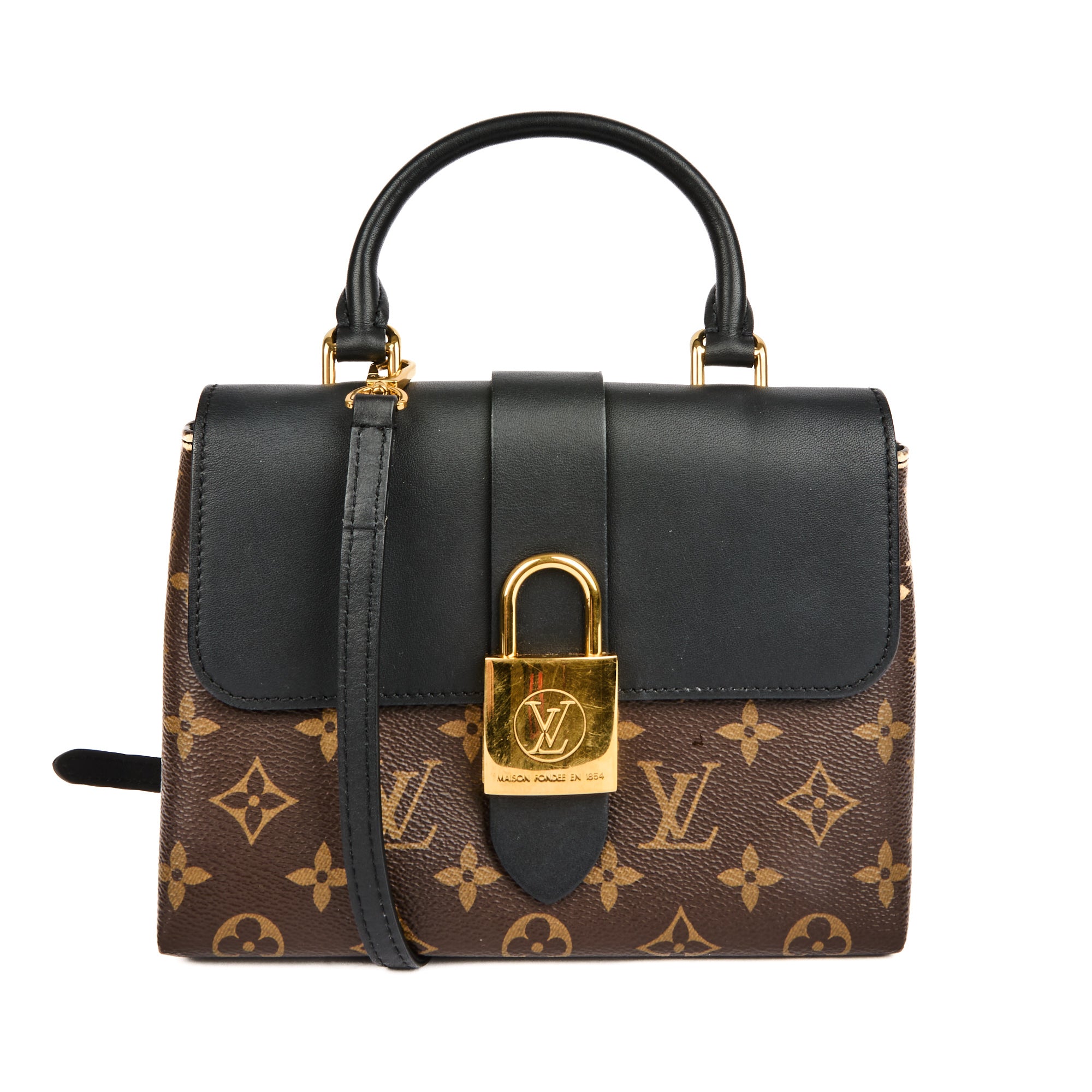 LOUIS VUITTON - Sac bandoulière Locky BB toile Monogram - Handbag