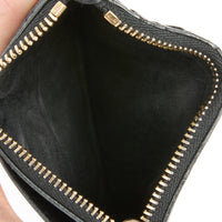 DIOR - Porte cartes Diorama cuir noir - Wallet card holder