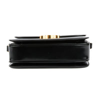 CELINE - Sac bandoulière Triomphe Classique Medium cuir noir - Handbag