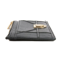 DIOR - Porte cartes Diorama cuir noir - Wallet card holder