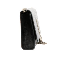 SAINT LAURENT - Sac bandoulière Kate Tassel cuir ambossé noir - Handbag