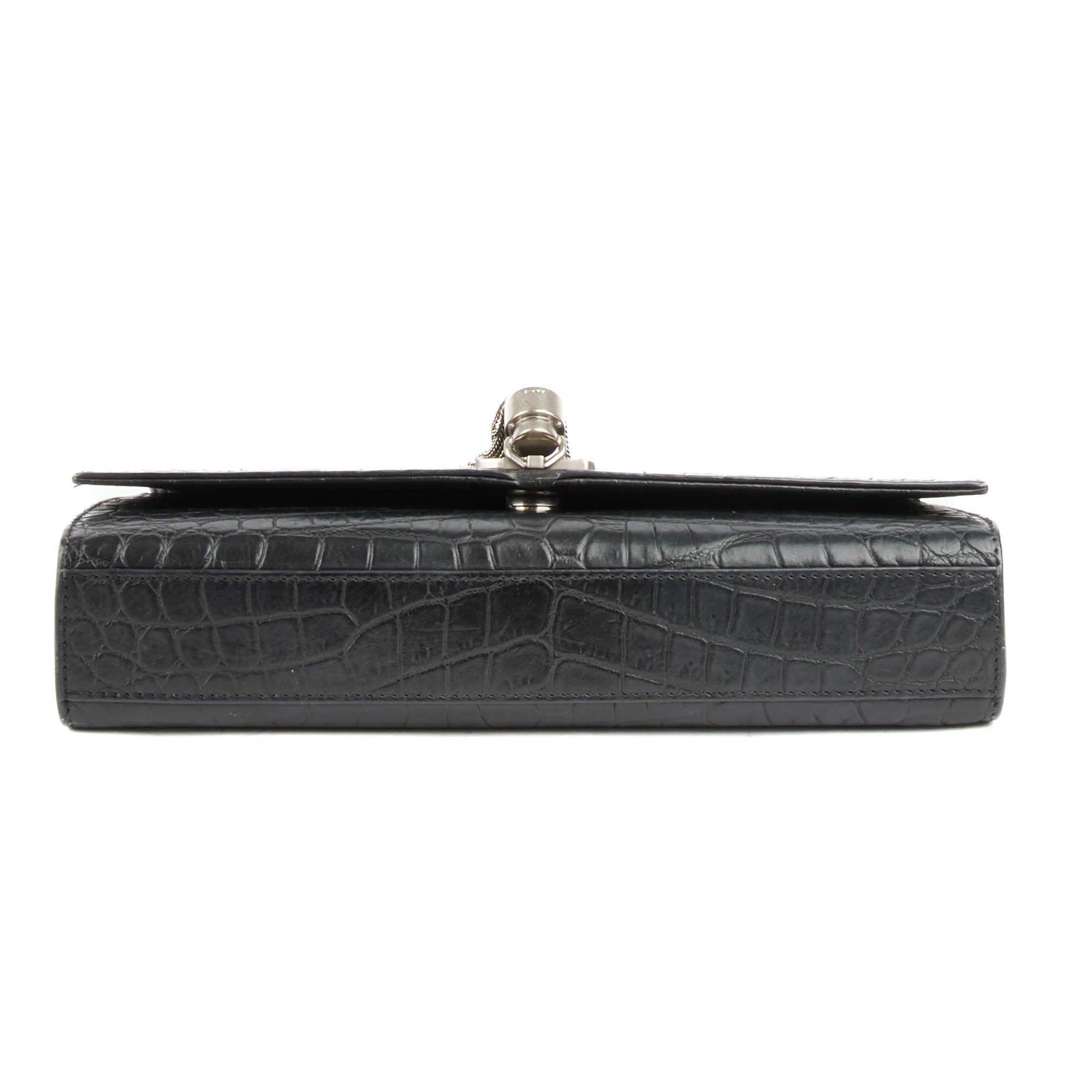 SAINT LAURENT - Sac bandoulière Kate Tassel cuir ambossé noir - Handbag