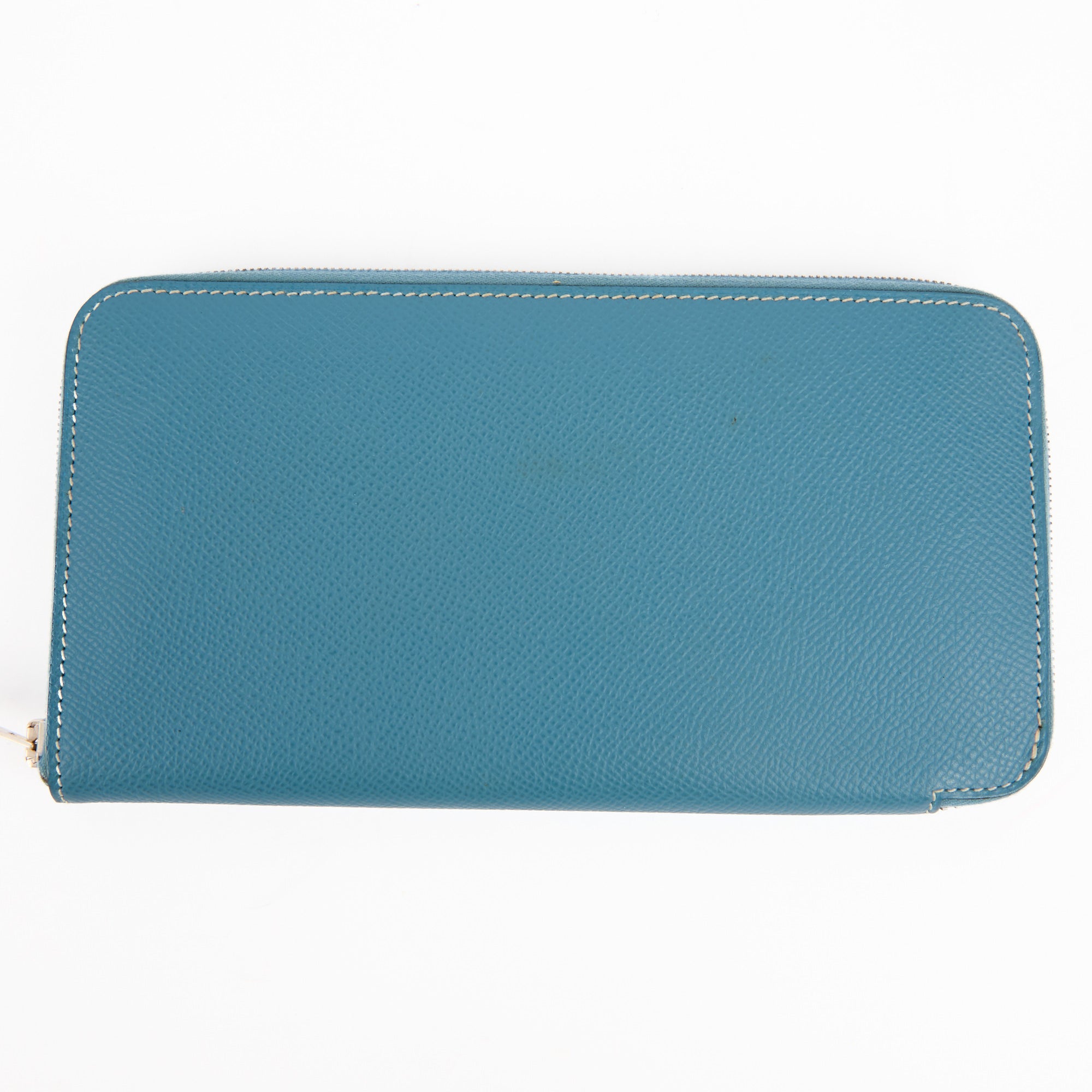 HERMES - Portefeuille Azap cuir Epsom bleu - Wallet
