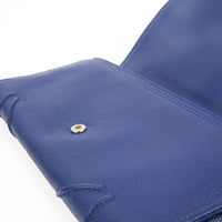 DIOR - Sac bandoulière Wallet on chain Diorama cuir bleu marine - Hand Bag