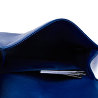 CHANEL - Sac Bandoulière Boy Medium cuir bleu - Hand Bag