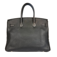 HERMES - Sac à main Birkin 35 cuir Togo noir - Handbag
