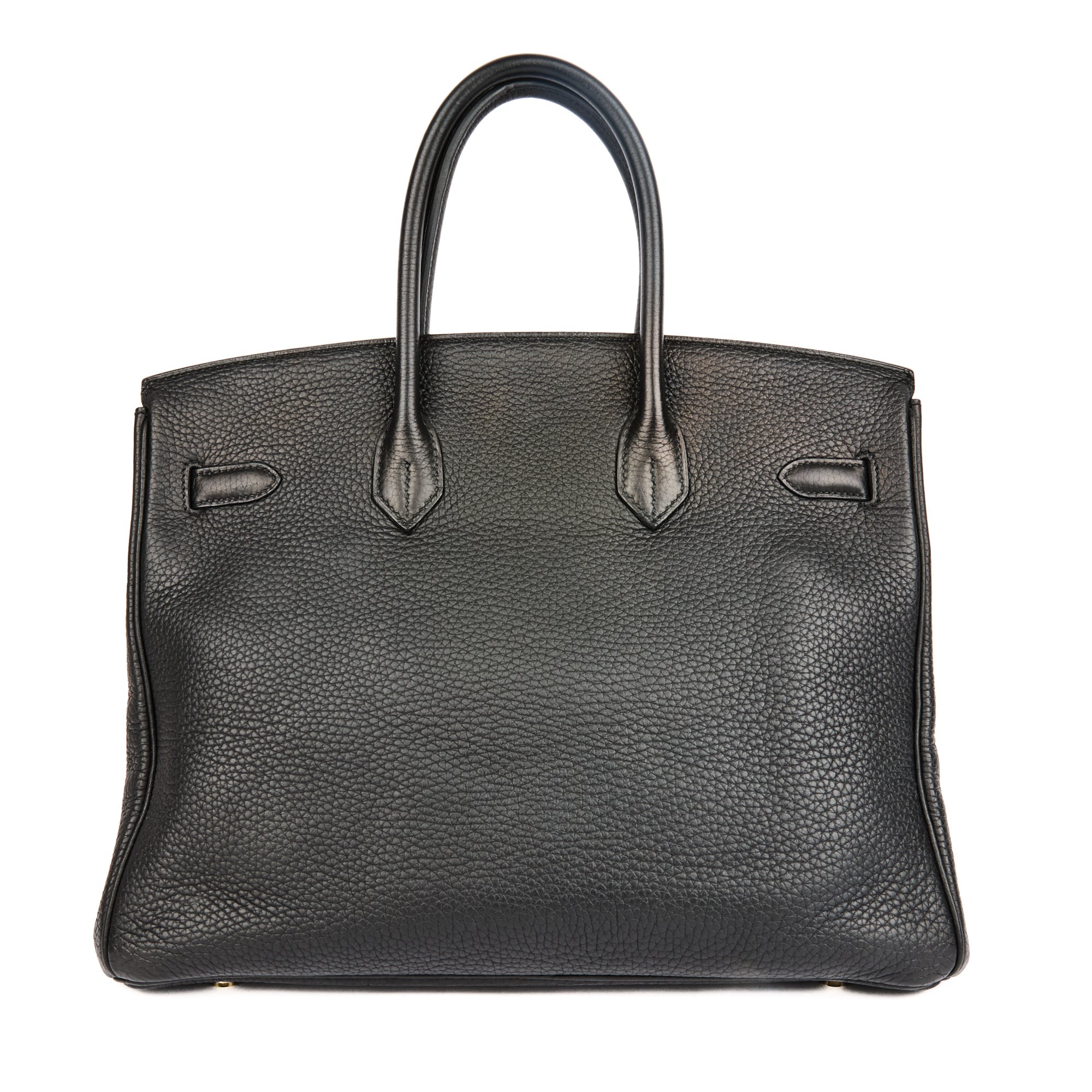 HERMES - Sac à main Birkin 35 cuir Togo noir - Handbag