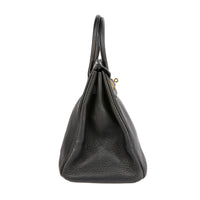 HERMES - Sac à main Birkin 35 cuir Togo noir - Handbag