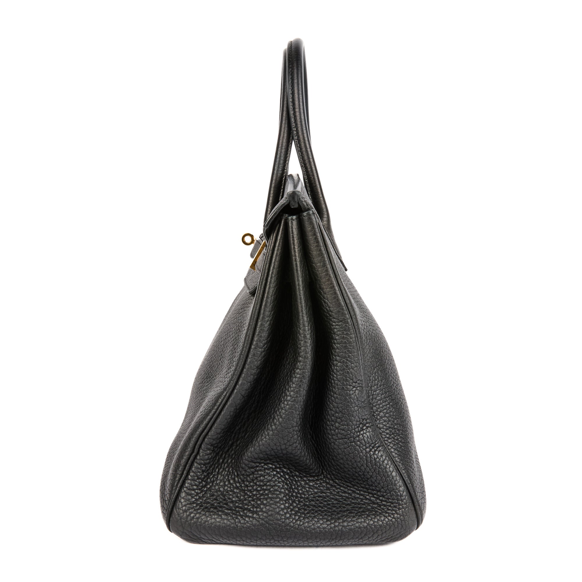 HERMES - Sac à main Birkin 35 cuir Togo noir - Handbag