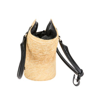 BALENCIAGA - Sac bandoulière Cabas Beach Tote raphia - Handbag