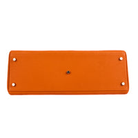HERMES - Sac à main Kelly Shoulder 42 cuir Taurillon Clémence orange - Handbag
