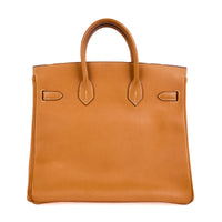 HERMES - Sac à main HAC Haut à Courroies 32 cuir Gold - Handbag