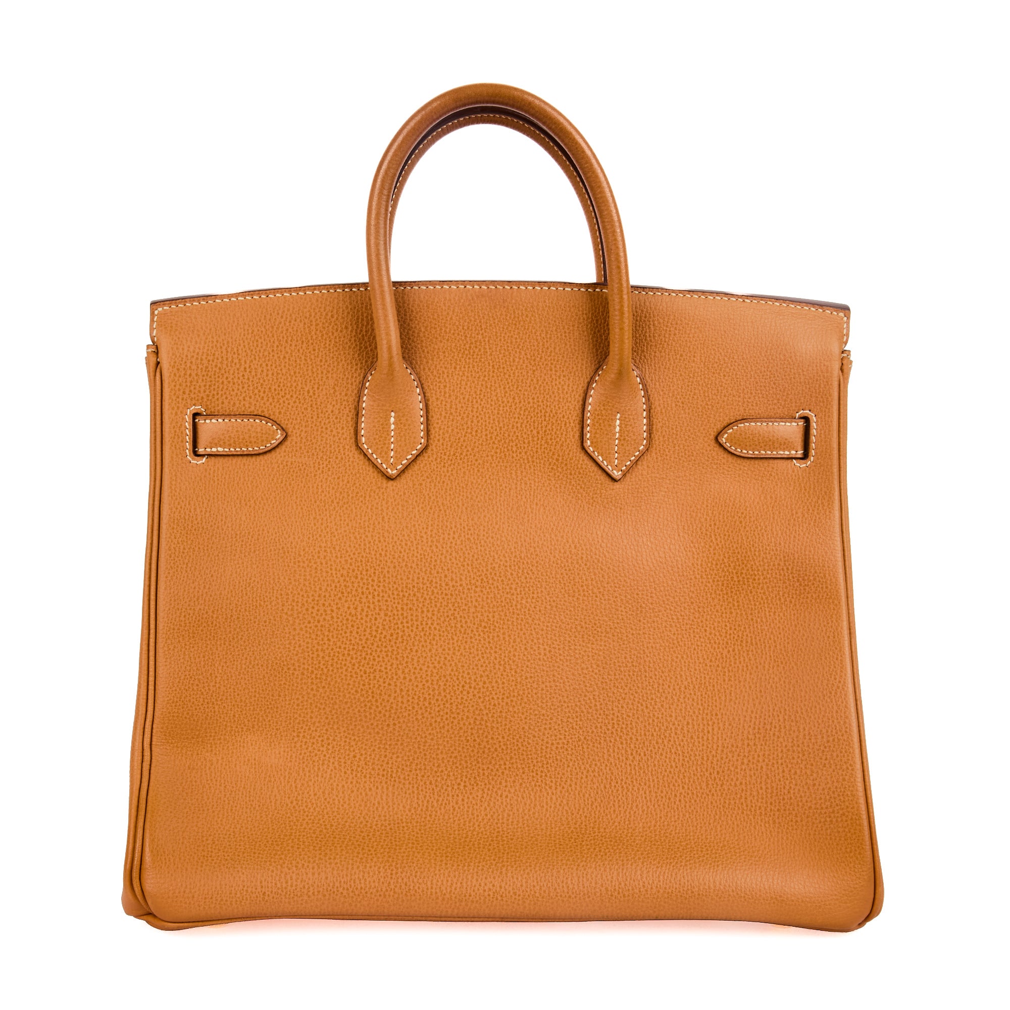 HERMES - Sac à main HAC Haut à Courroies 32 cuir Gold - Handbag
