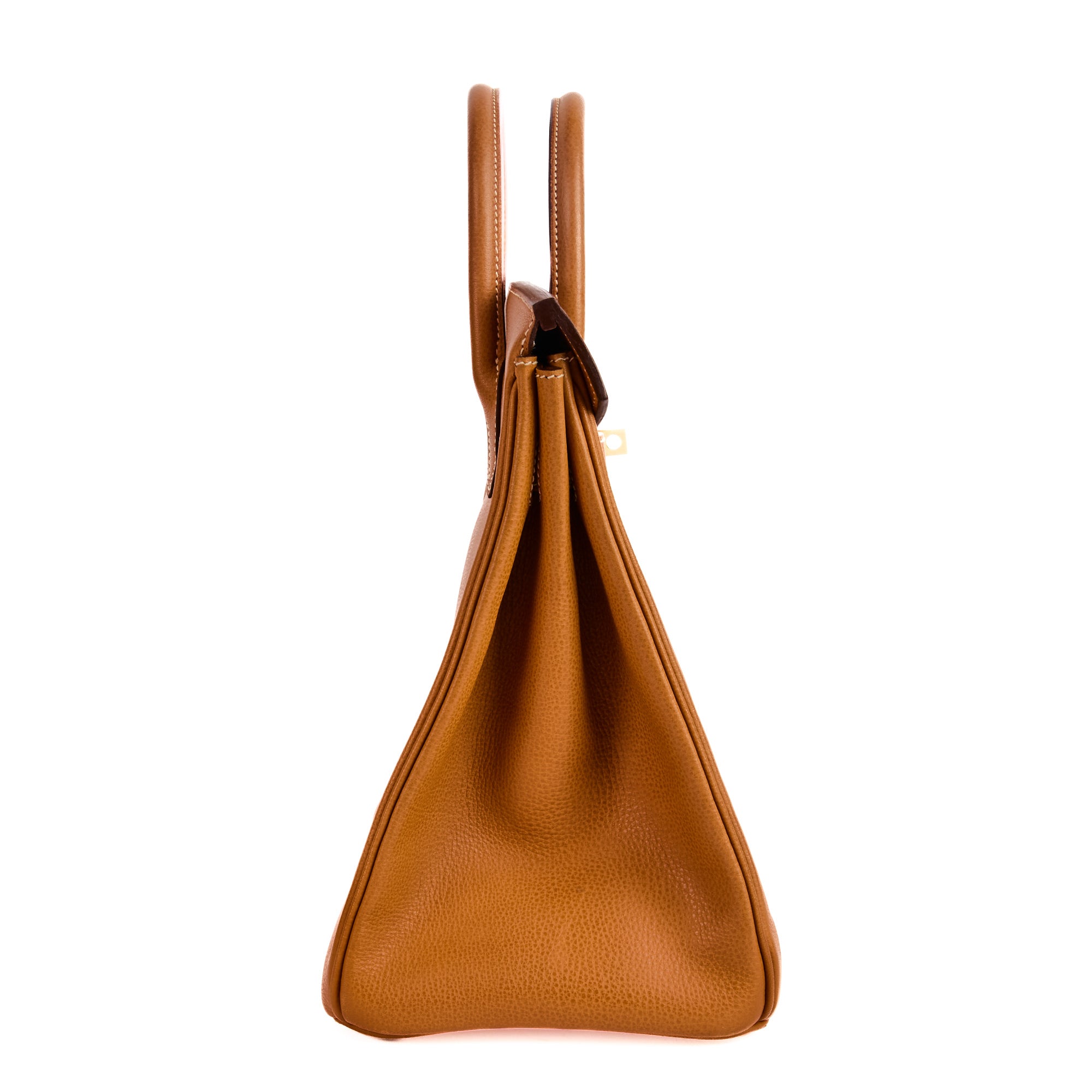 HERMES - Sac à main HAC Haut à Courroies 32 cuir Gold - Handbag