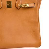 HERMES - Sac à main HAC Haut à Courroies 32 cuir Gold - Handbag