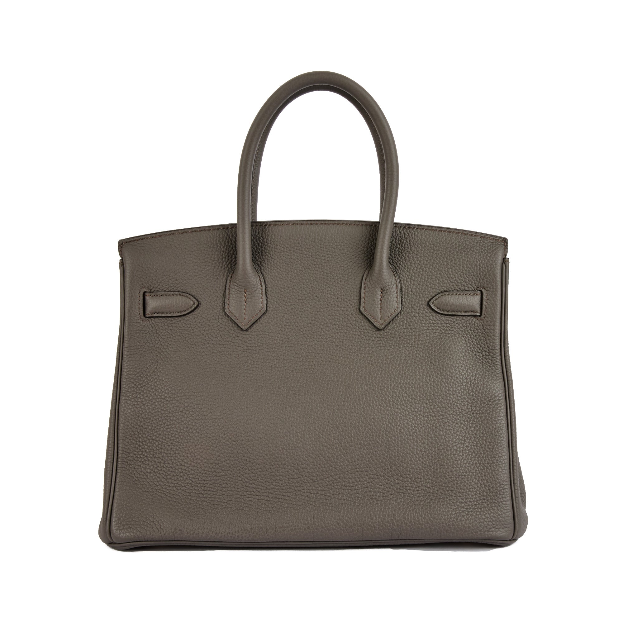 HERMES - Sac à main Birkin 30 cuir Togo Etain - Handbag