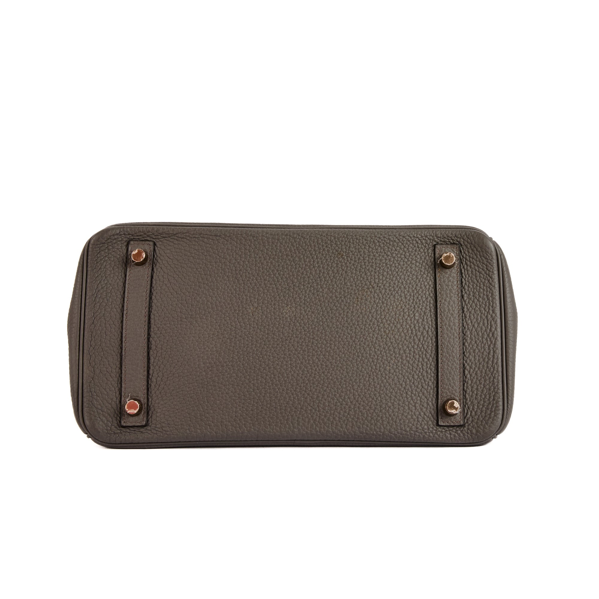 HERMES - Sac à main Birkin 30 cuir Togo Etain - Handbag