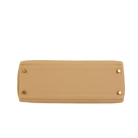 HERMES - Kelly 32 Togo Leather Handbag Poussière - Handbag