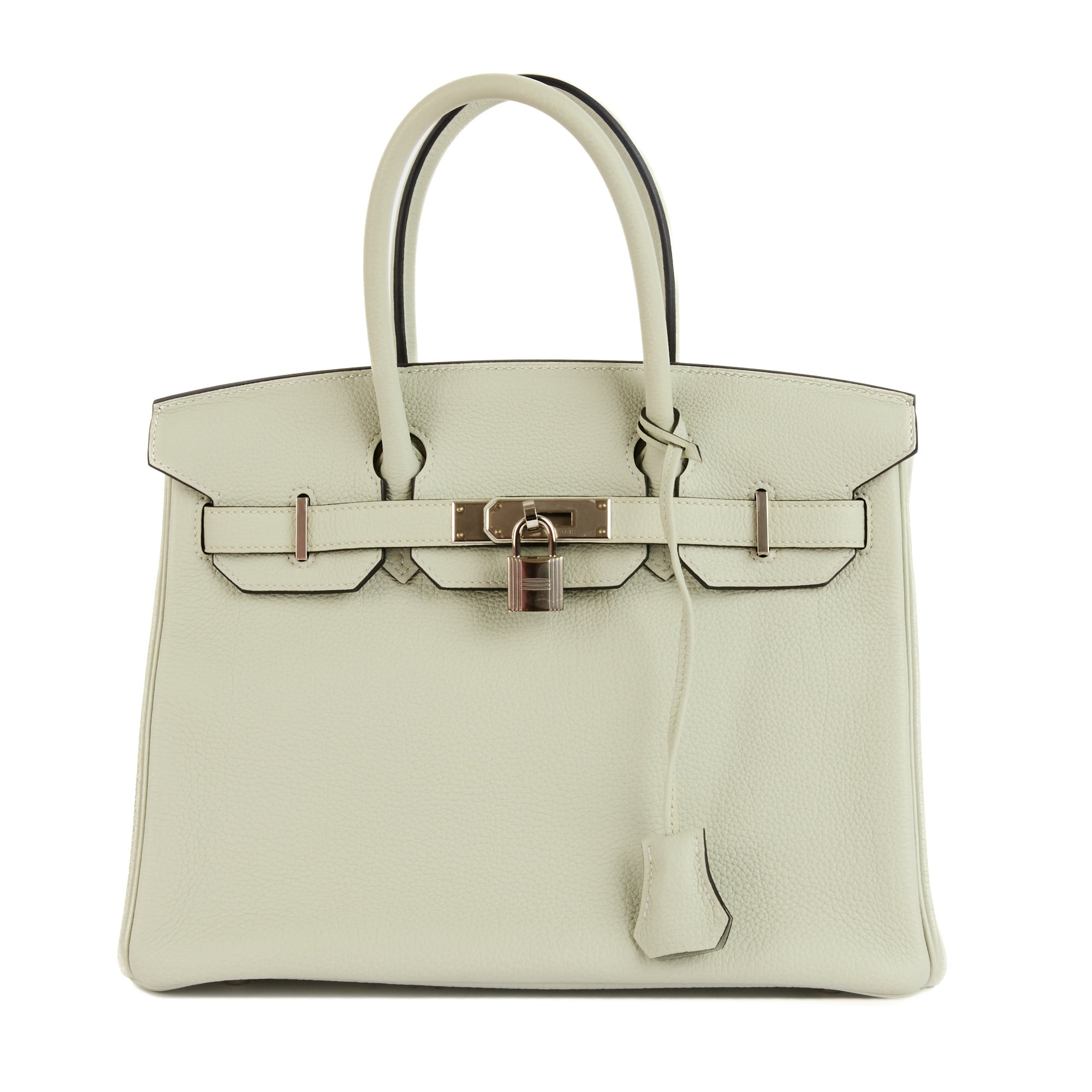 HERMES - Birkin 30 Togo Bag Gris Neve (2023)