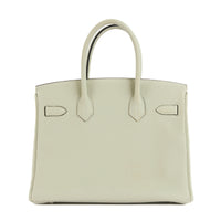 HERMES - Birkin 30 Togo Bag Gris Neve (2023)