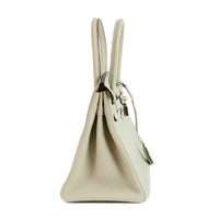 HERMES - Birkin 30 Togo Bag Gris Neve (2023)