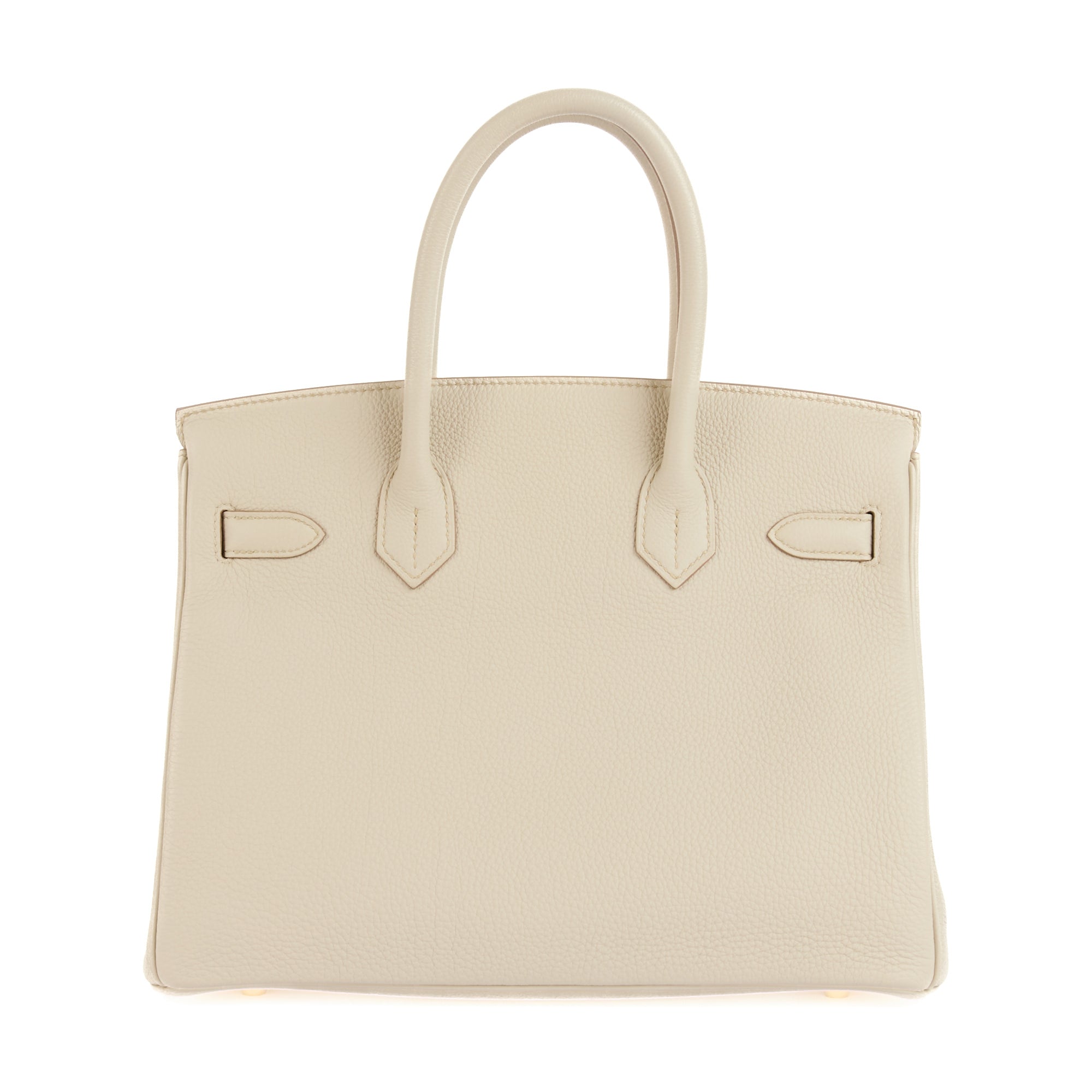 HERMES - Birkin 30 handbag in Beton Togo leather - Handbag