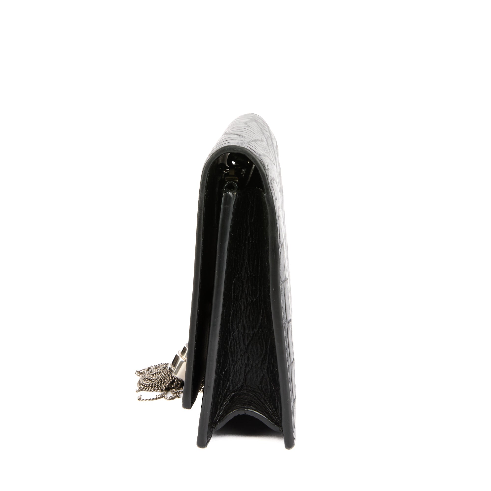 SAINT LAURENT - Mini Kate tassel black leather shoulder bag - Handbag