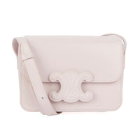 CELINE - Sac bandoulière Triomphe classique Teen cuir Rose PM - Handbag
