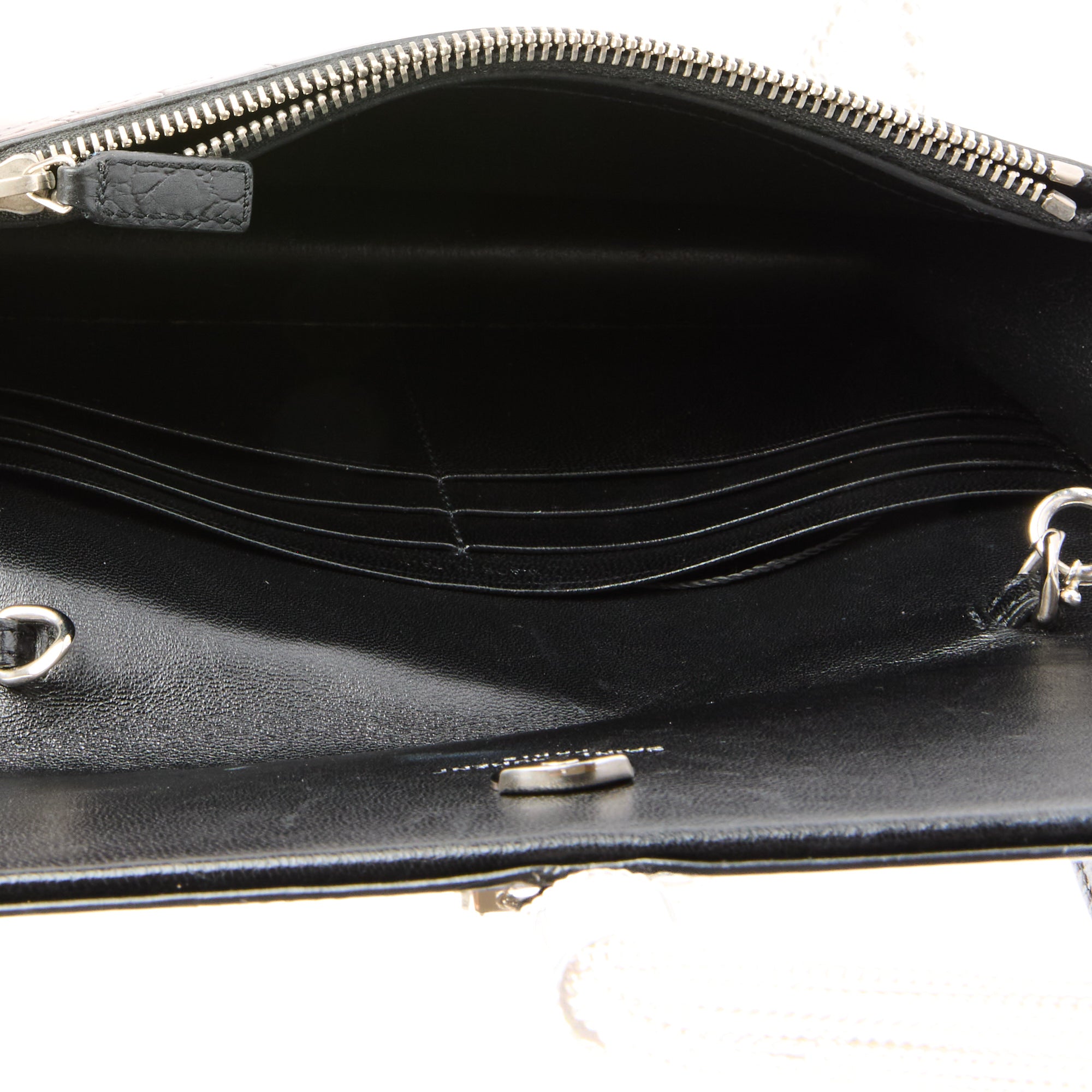 SAINT LAURENT - Mini Kate tassel black leather shoulder bag - Handbag