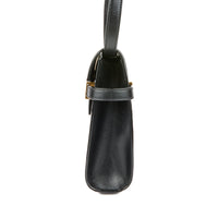 SAINT LAURENT - Sac bandoulière Manhattan Small cuir noir - Handbag