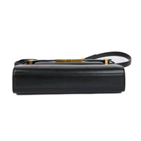 SAINT LAURENT - Sac bandoulière Manhattan Small cuir noir - Handbag