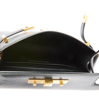 SAINT LAURENT - Sac bandoulière Manhattan Small cuir noir - Handbag