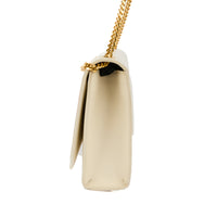 SAINT LAURENT - Sac bandoulière Kate Medium cuir écru - Handbag