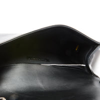 CHANEL - Sac à main Boy Handle cuir matelassé noir - Handbag