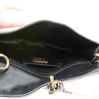 BVLGARI - Sac bandoulière Serpenti Forever cuir galuchat gris - Handbag