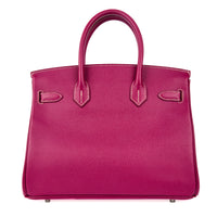 HERMES - Sac à main Birkin 30 cuir Epsom rose Candy Tosca - Handbag
