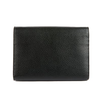GUCCI - Dionysus Wallet on Chain Shoulder Bag in Black Leather - Handbag