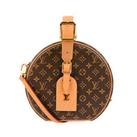LOUIS VUITTON - Sac à main Petite Boite chapeau toile Monogram - Handbag
