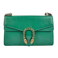 GUCCI - Sac bandoulière Dionysus Small cuir vert - Handbag