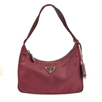 PRADA - Sac à main Re-édition 2000 nylon bordeaux - Hand bag