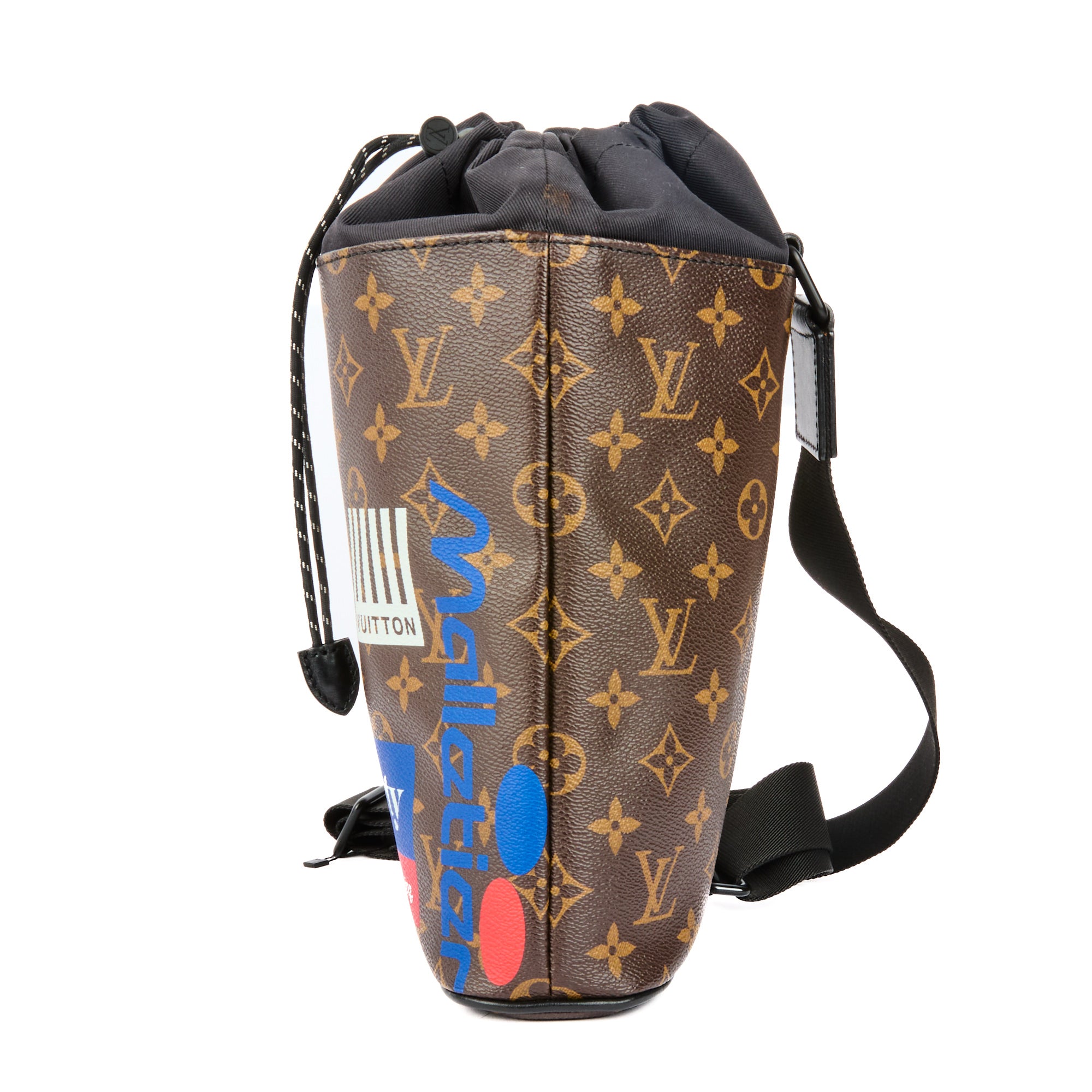 LOUIS VUITTON - Chalk Sling Bag Monogram canvas Patches - Handbag