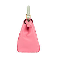 FENDI - Sac bandoulière Mini Peekaboo cuir rose - Handbag
