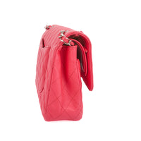 CHANEL - Sac bandoulière Timeless Medium 11.12 cuir caviar rose - Handbag